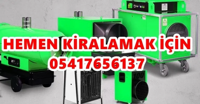 7 kW Nem Kurutma Cihazı Kiralama