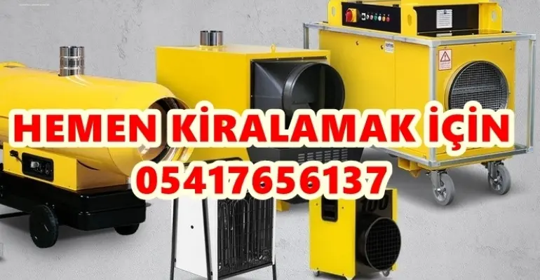 8 kW Nem Kurutma Cihazı Kiralama