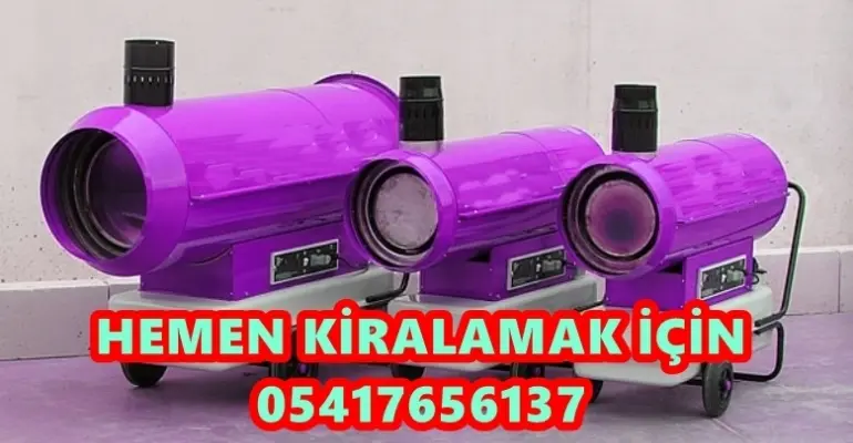 9 kW Nem Kurutma Cihazı Kiralama